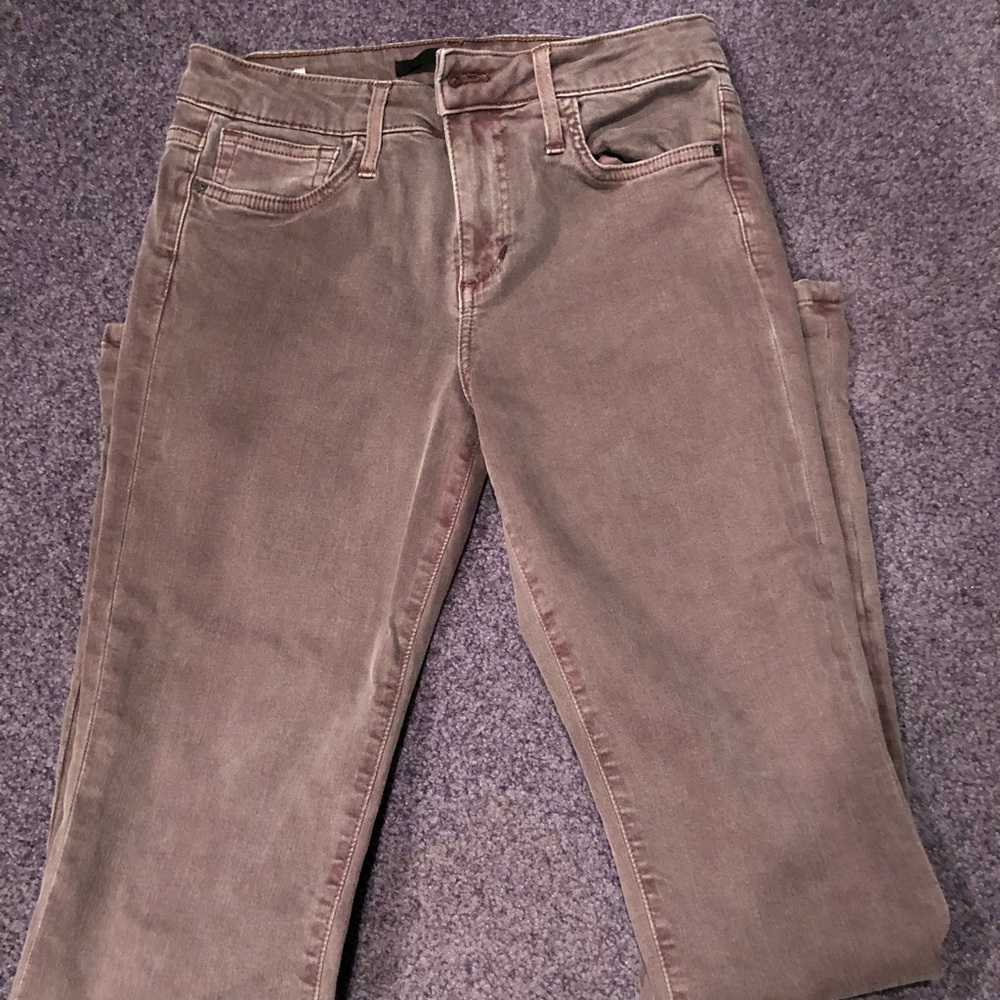 Joe’s Light Wash Purple Skinny Jeans